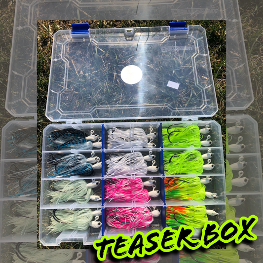 Teaser Teaser 5 Colori Vestiti Coda Bucca Mosche Pesca Gancio - Foto 8