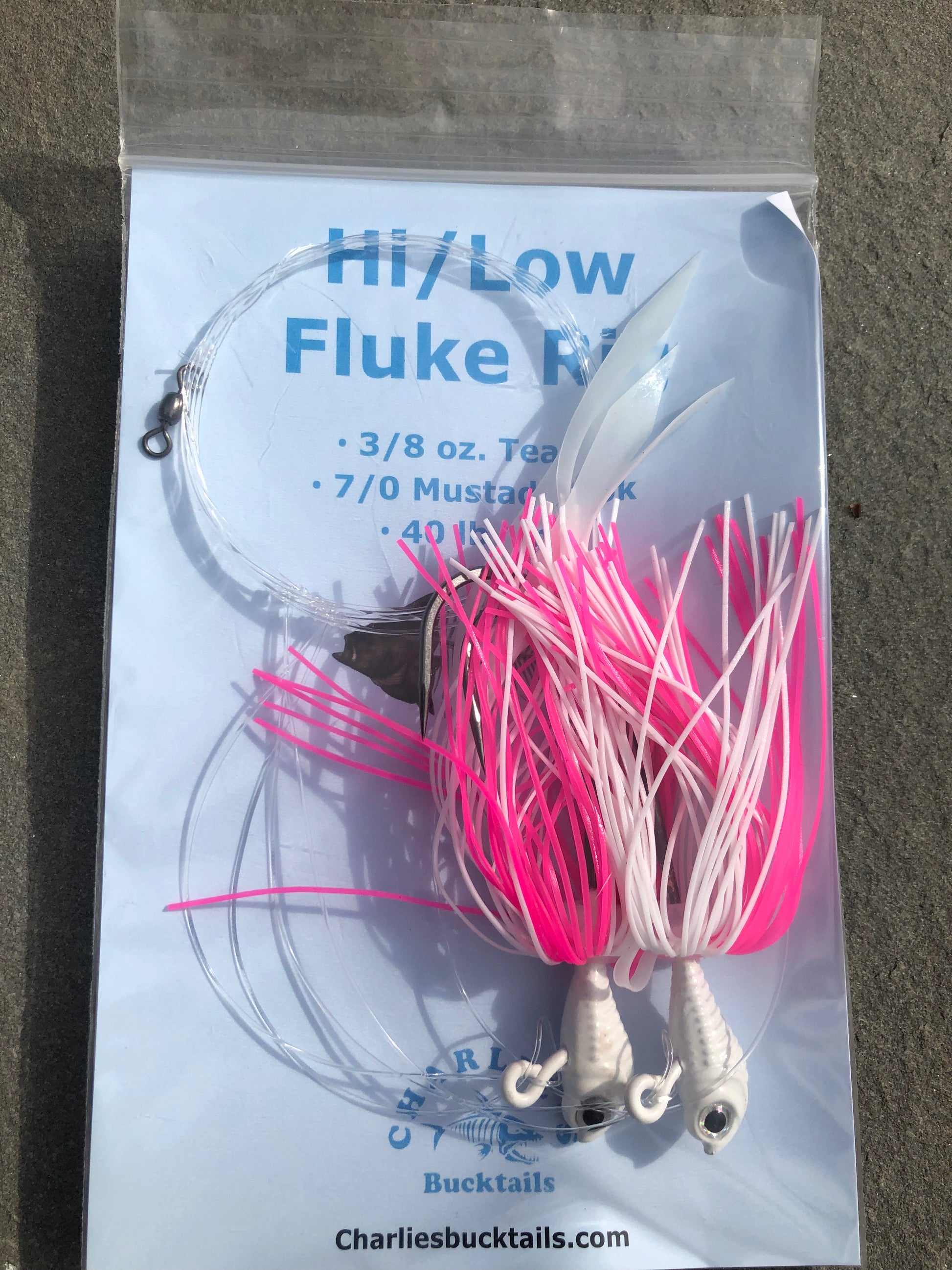 3/8 oz. Hi/Lo Fluke Rig – Charlie's Bucktails